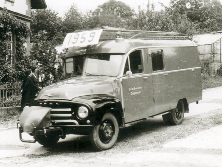 Opel Blitz der Feuerwehr Bisperode